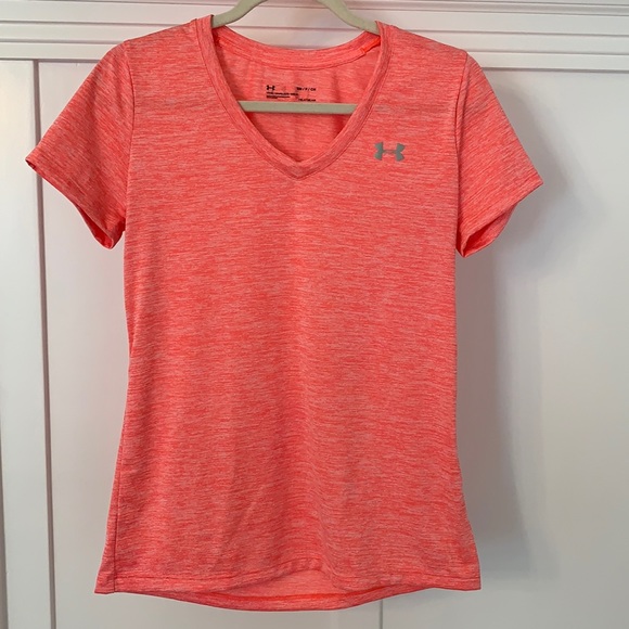 Under Armour Heat Gear V-Neck Tee - Picture 2 of 4
